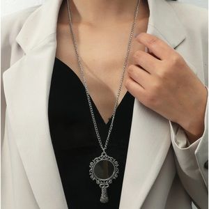 Mirror Statement Necklace